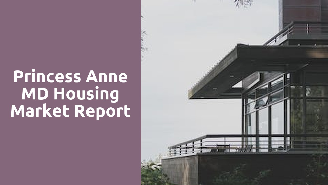 Princess Anne MD Housing Market Report